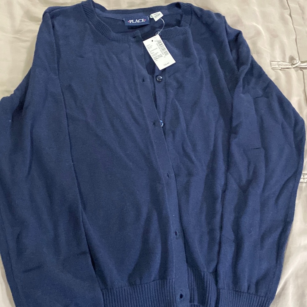 Girls Children’s Place Navy cardigan size 16